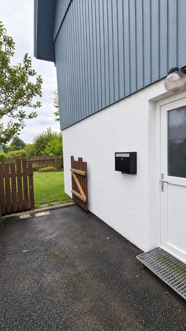 Ljós íbúd á 40 m2 í Tórshavn.