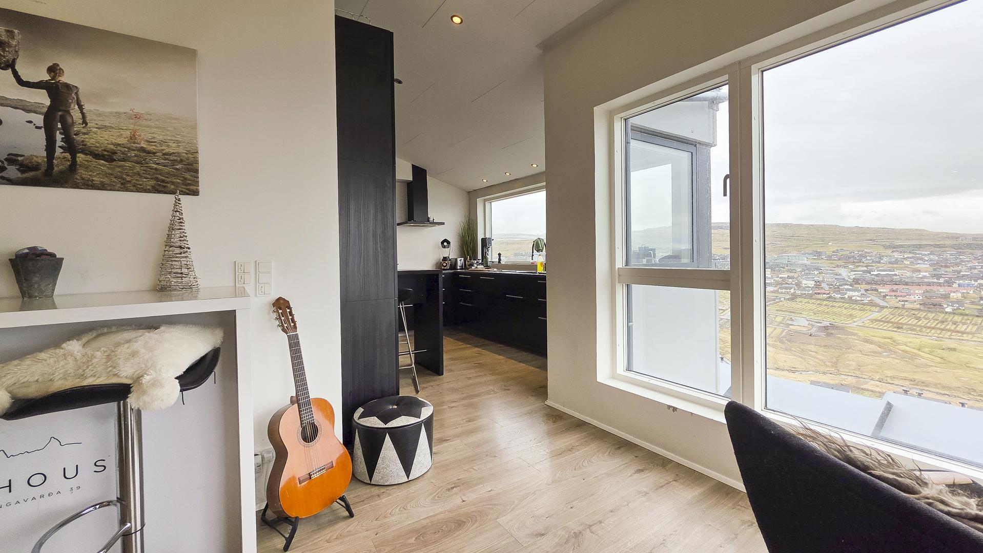 Penthouse íbúð Undir Kongavarða