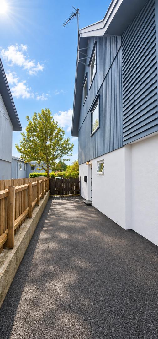Ljós íbúd á 40 m2 í Tórshavn.