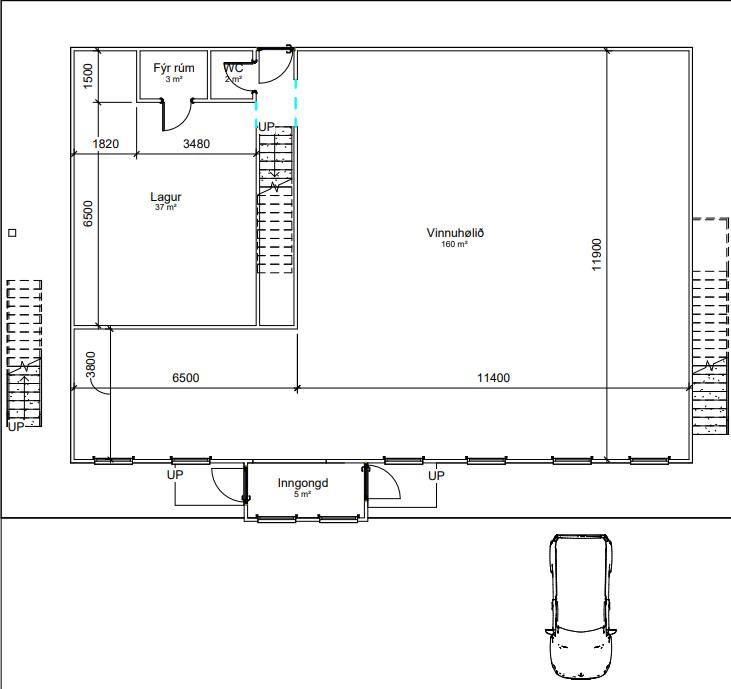 Vinnuhøli til leigu í Norðragøtu✨