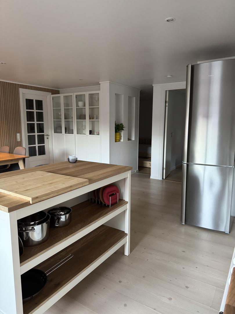 Ljós íbúð til leigu