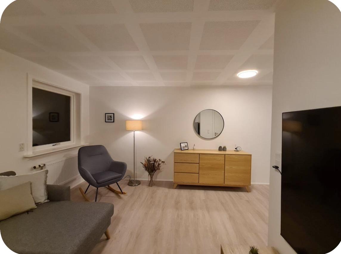 Rúmlig íbúð í vesturbýnum í Havn