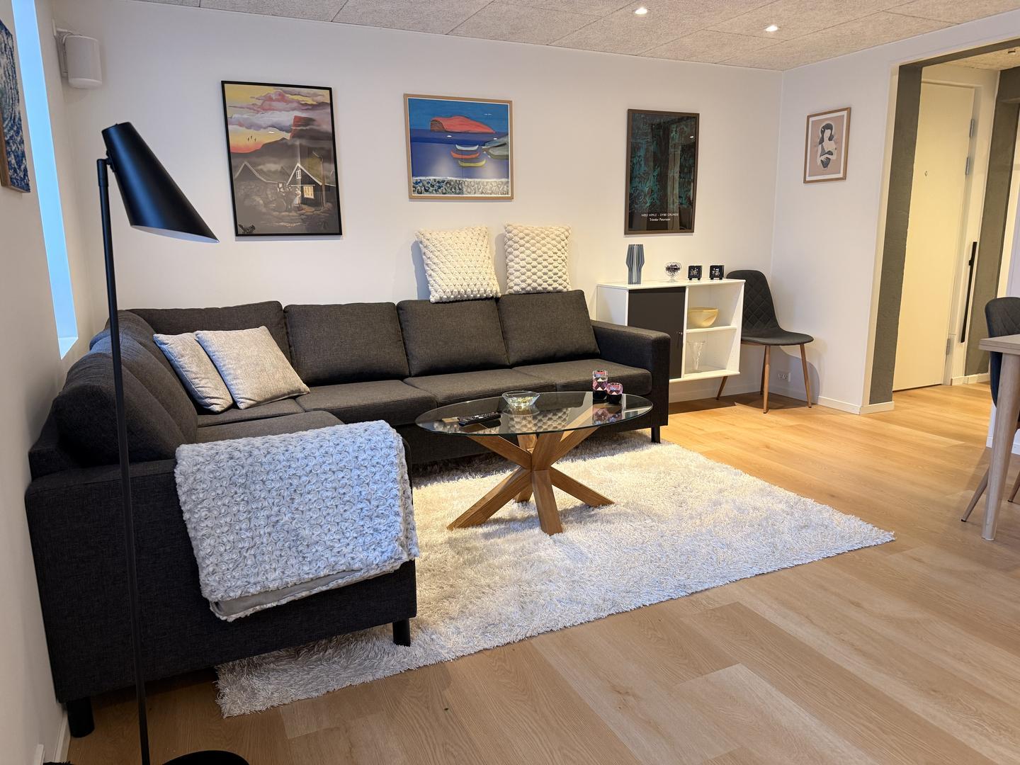 Nýggj íbúð mitt í býnum til leigu fram til 30. Apríl 2026