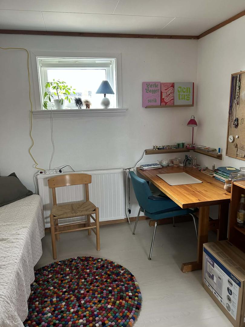 Íbúð nær Hoyvíkstjørn til leigu