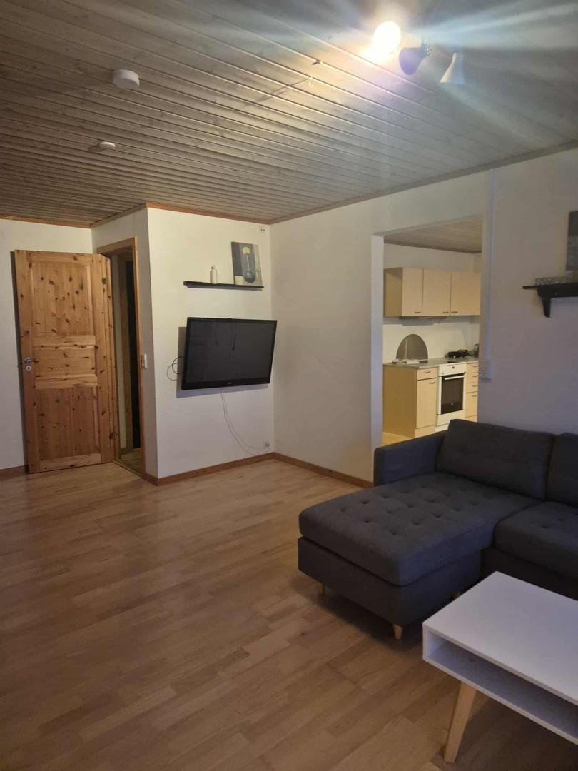 Stór og rúmlig íbúð við góðum útsýnið