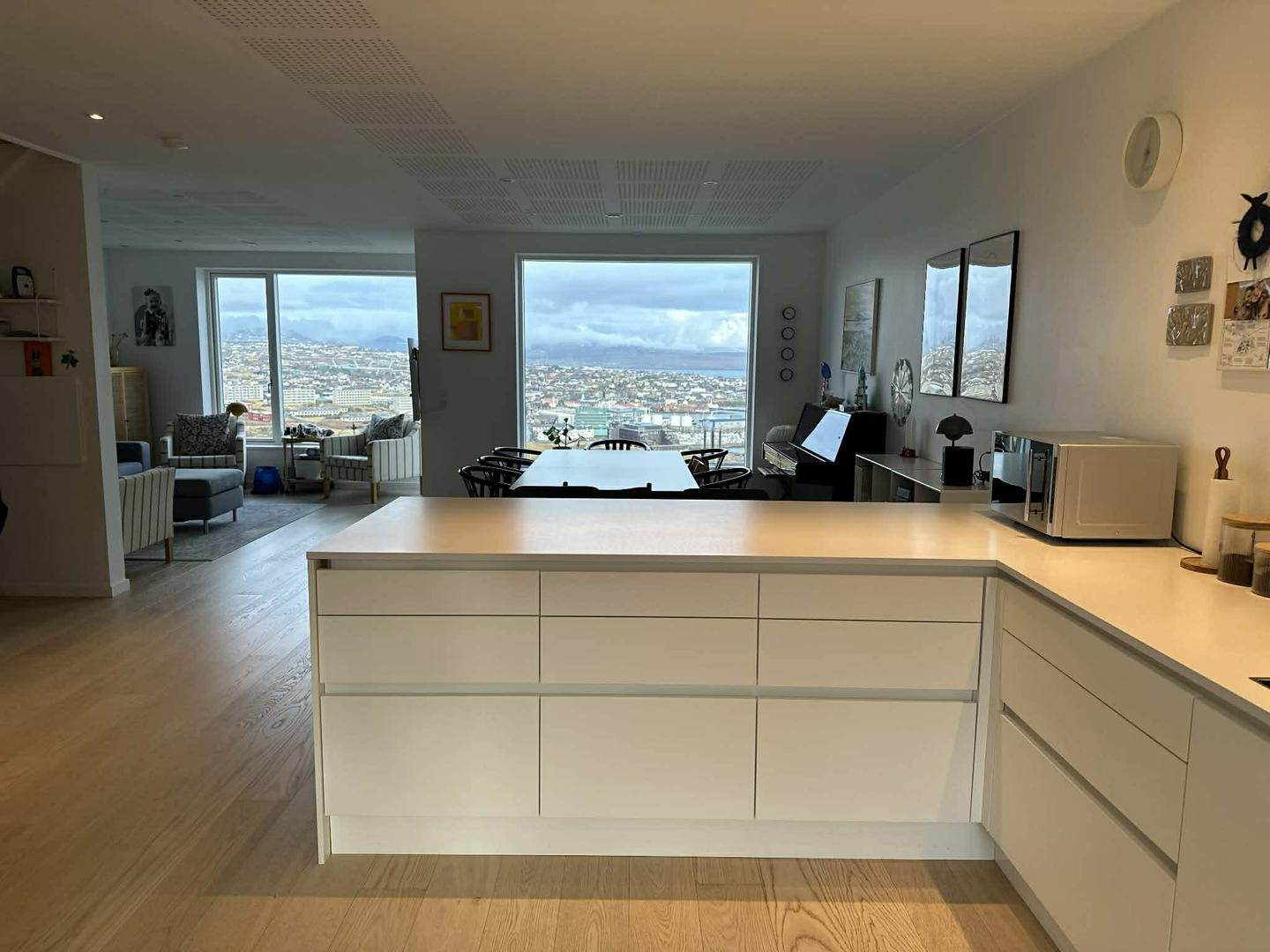 Ljós og nútímans raðhús til leigu