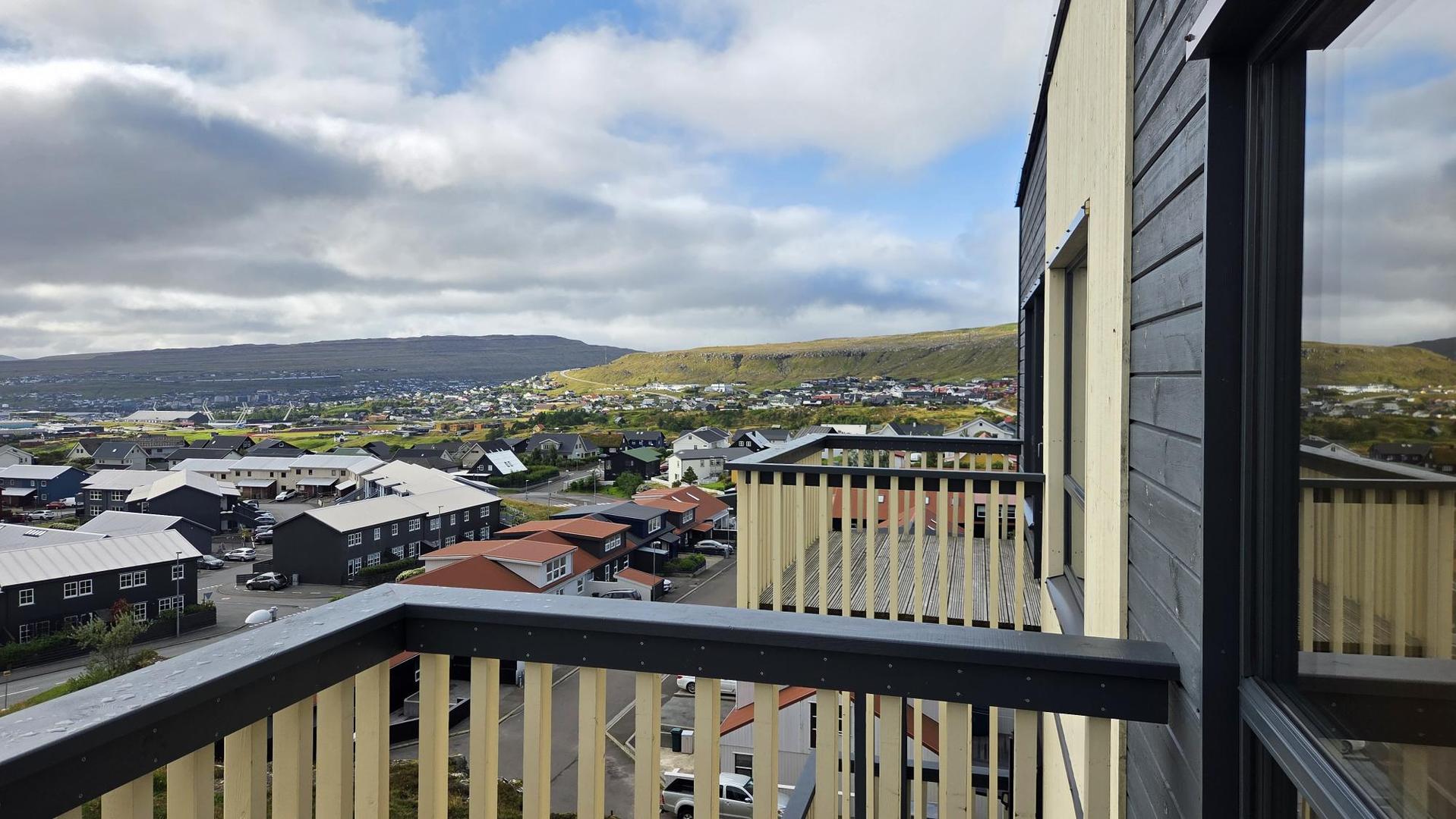 Hugnalig íbúð við góðari útsikt í Hoyvík